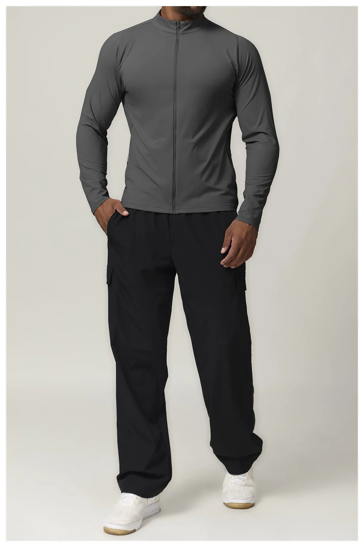Men's Versatile Warm Athletic Jacket | Stretchable & Breathable