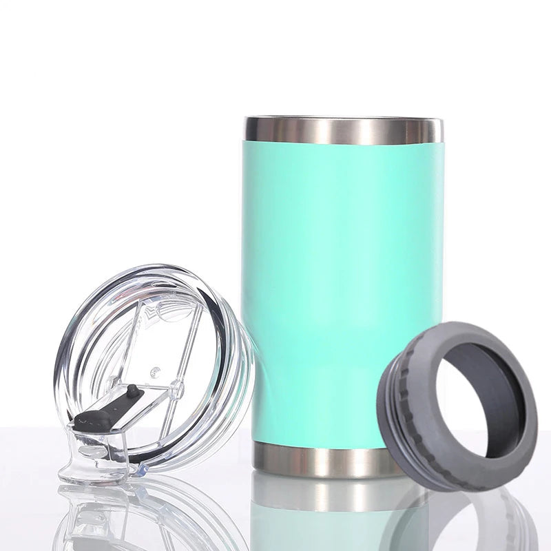 4 in 1 Travel Mug & Can Cooler | Insulated Summer Beverage Holder
