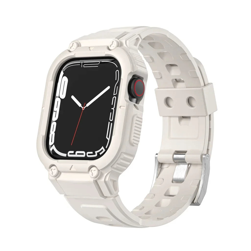 Silicone Strap for All Apple Watch Models | Protective & Stylish