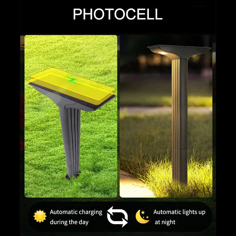 Solar-Powered Ground Light | Energy-Efficient Outdoor Decor