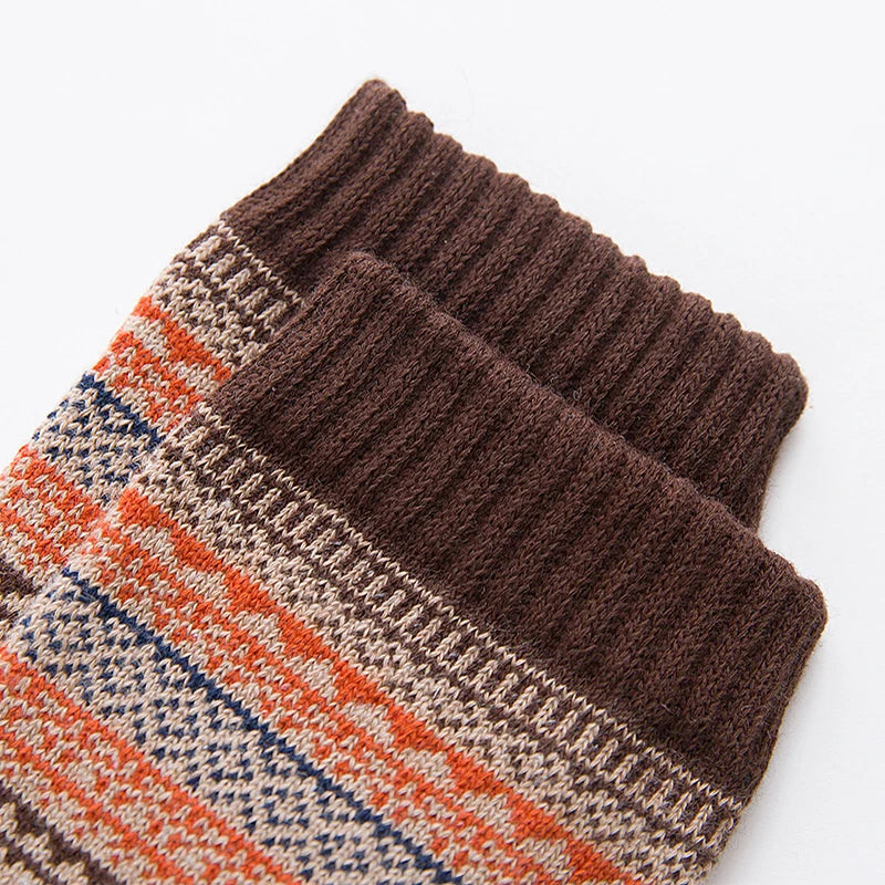 Colorful Wool Socks for Men | Warm & Comfortable Winter Footwear