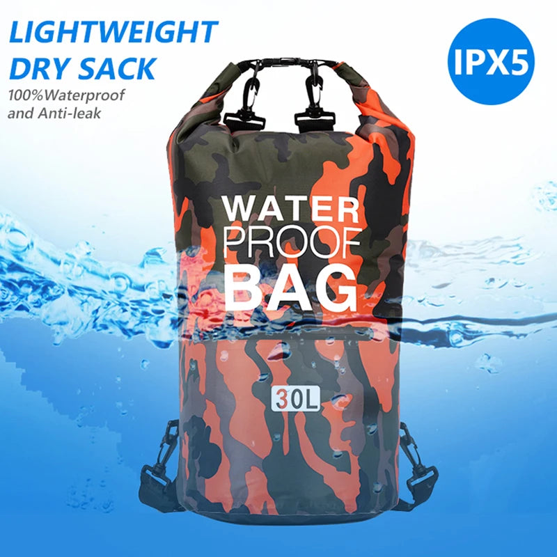 Waterproof Dry Bags & Wet Separation Backpack for Outdoor Activities
