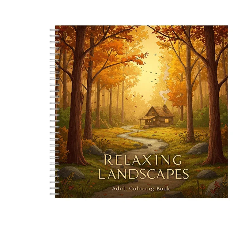 Garden Coloring Book for Adults | Stress Relief & Relaxation