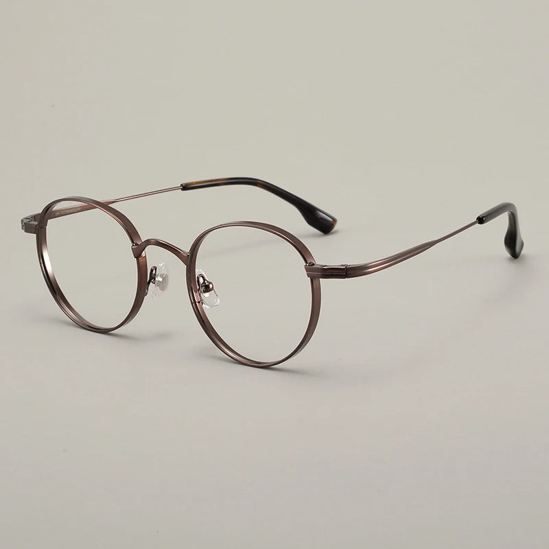 Stylish Adjustable Titanium Eyeglasses | Unisex Vintage Frames