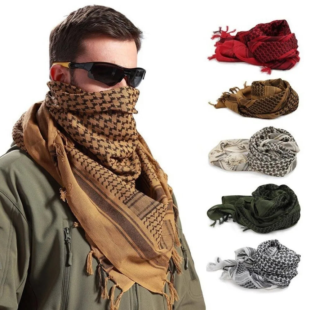 Men's Tactical Desert Head Wrap Scarf | Functional & Stylish