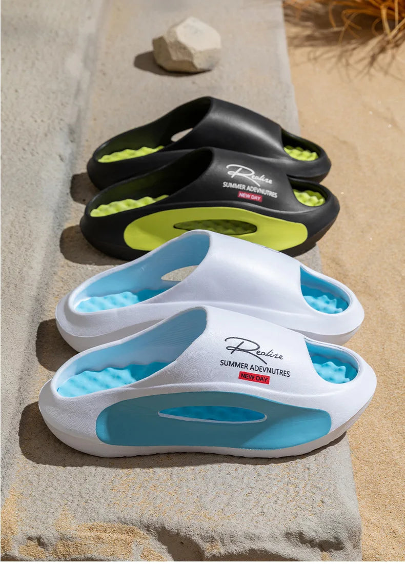Unisex Soft EVA Anti-Slip Leisure Slippers for Indoor & Outdoor