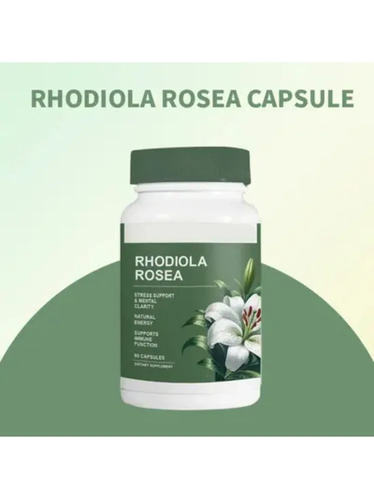 Rhodiola Rosea Capsules | Daily Energy & Mental Focus Support