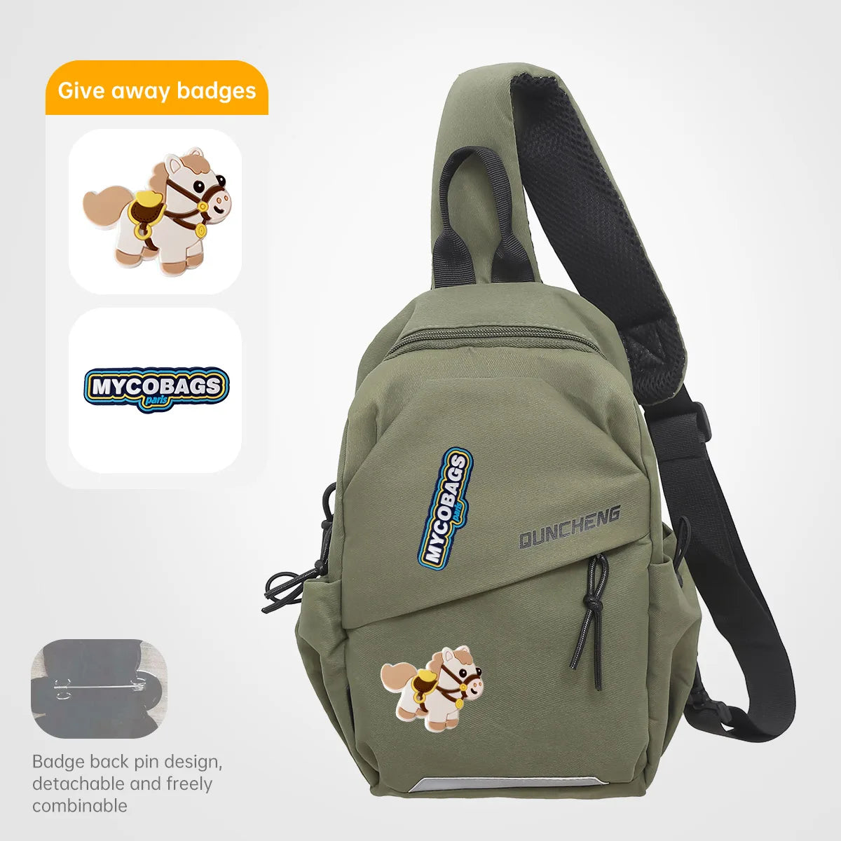 Versatile Crossbody Shoulder Bag for Outdoor Activities
