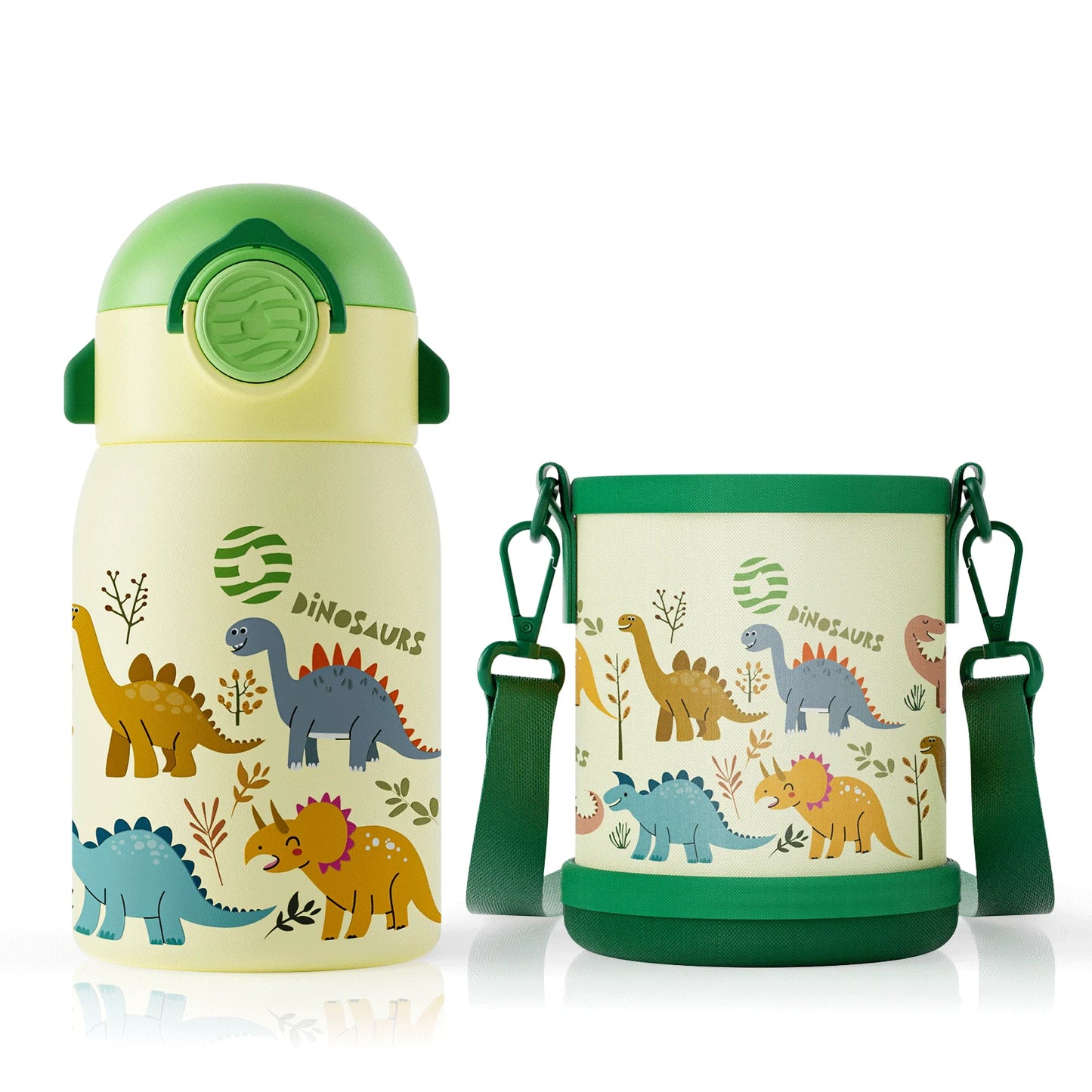 400ml Kids Water Bottle with Cartoon Design | Insulated & Portable