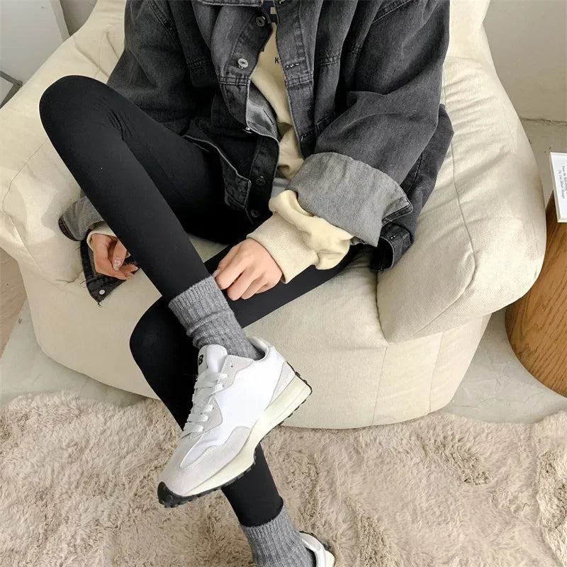 Cozy Thermal Crew Socks for Women | Luxurious Cashmere & Wool