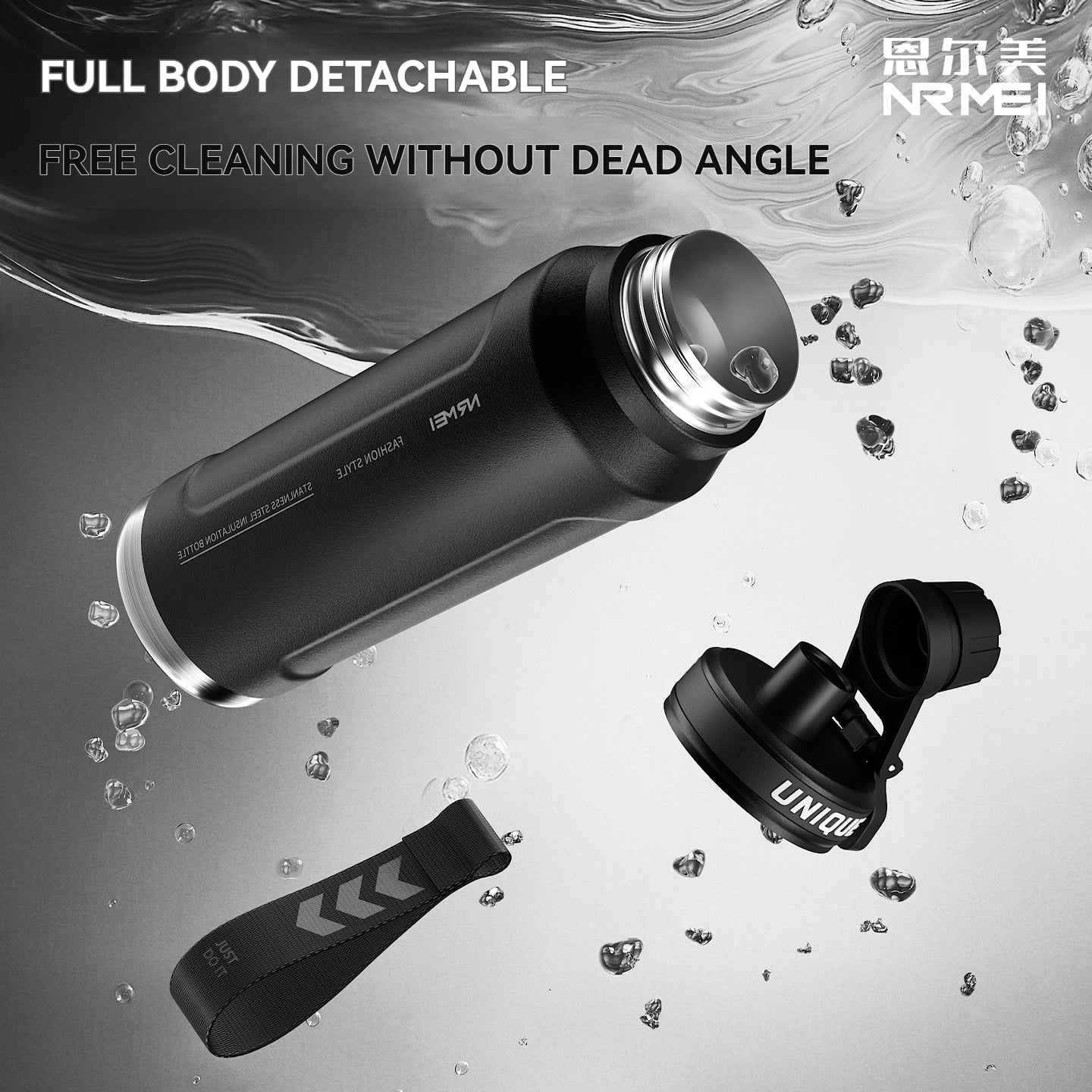 1L Insulated Stainless Steel Water Bottle | Vacuum Flask for Outdoors