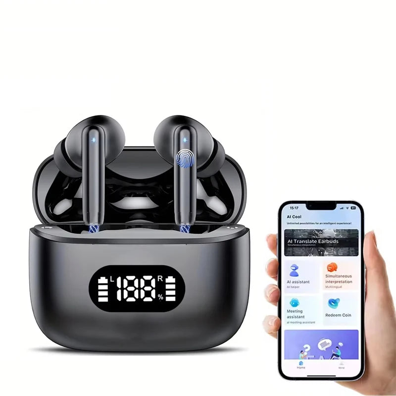 AI Language Translator Earbuds | Real-Time Translation Earphones