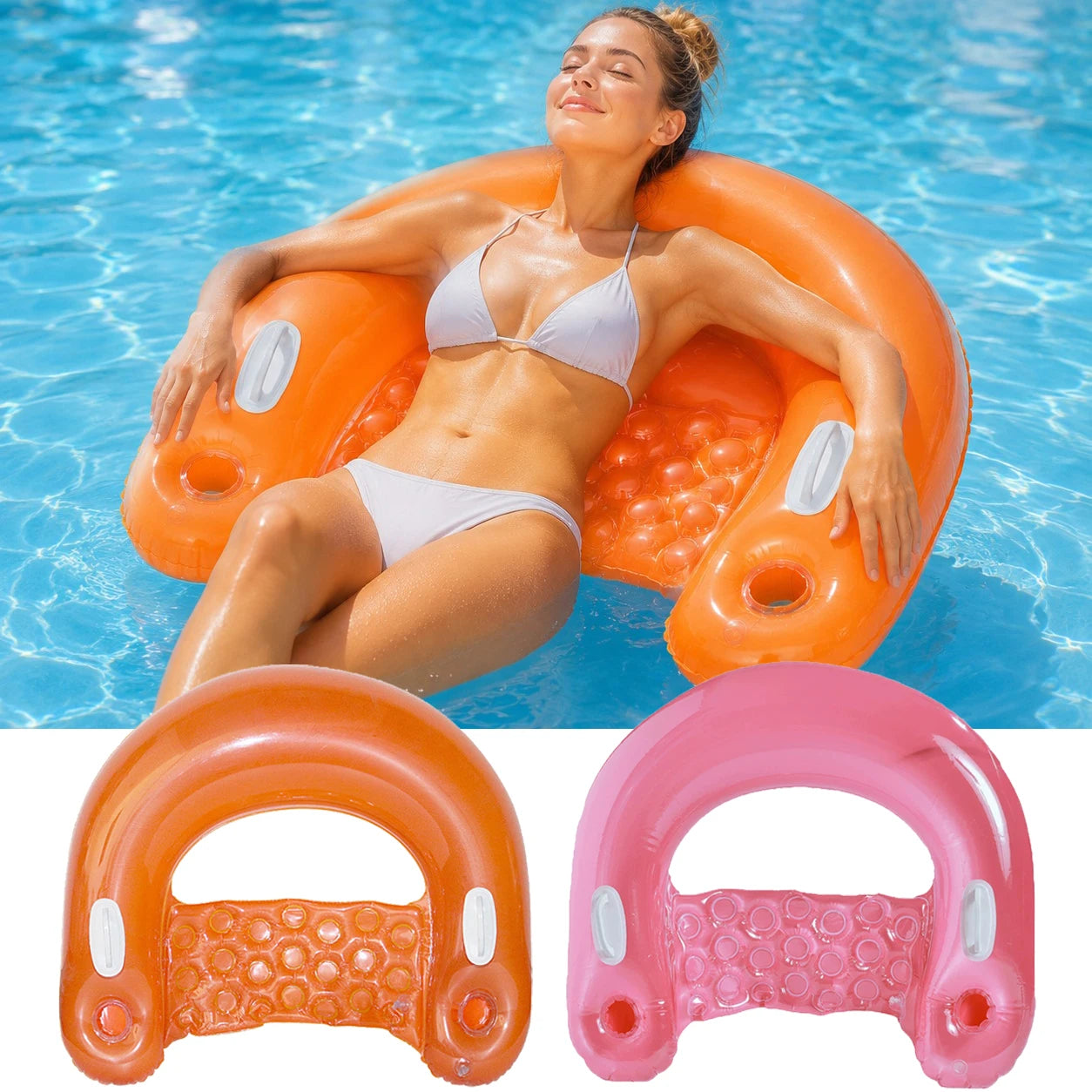 Inflatable Water Hammock Recliner | Ultimate Pool Relaxation