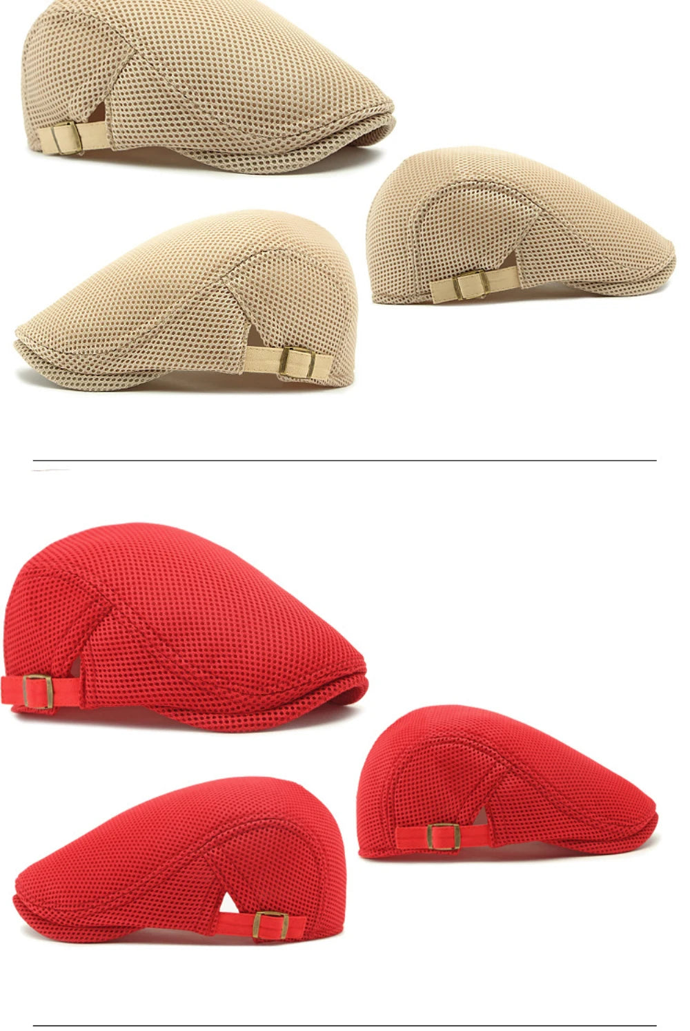 Stylish Unisex Beret Caps | Breathable Sun Hats for Summer