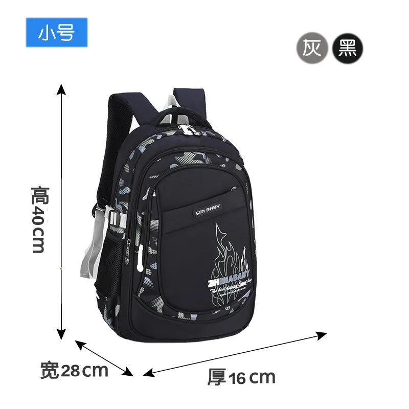 Waterproof Lightweight School Backpack for Kids | Large Capacity