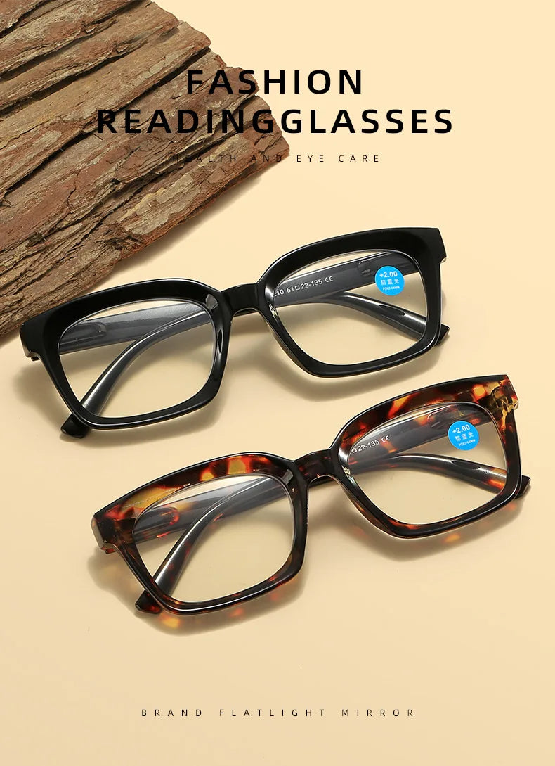 New Reading Glasses Men women Anti Blue Light Presbyopia Eyeglasses Antifatigue Computer Eyewear with +1.5 +2.0 +2.5 +3.0 +3.5
