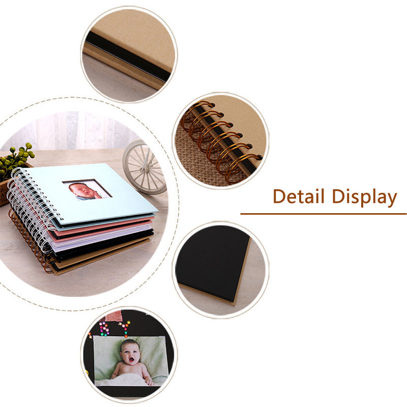 Baby Growth Record Photo Album | Keepsake for New Parents