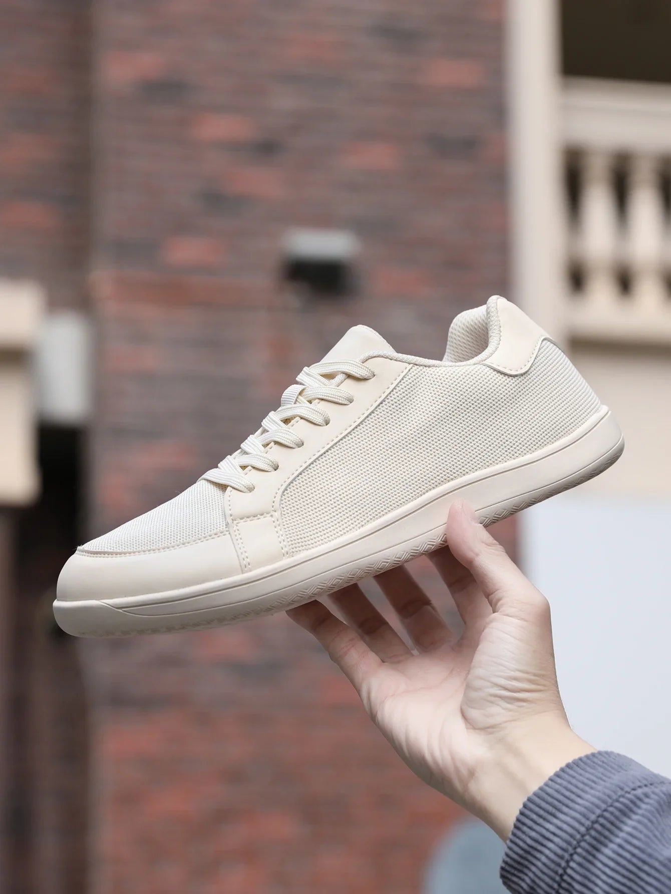 Men's Barefoot Wide Toe Box Walking Shoes Extra Width Minimalist Shoes Breathable Zero Drop Comfortable Shoes Fashion Sneakers