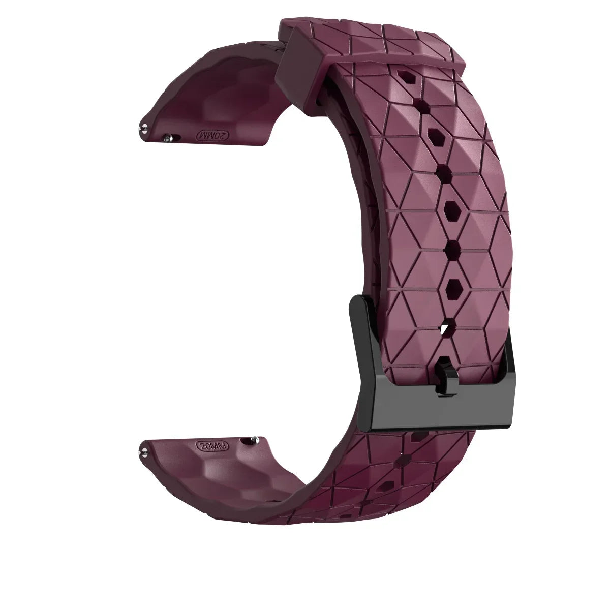 20mm 22mm Silicone Watch Strap for Galaxy & Huawei Watches