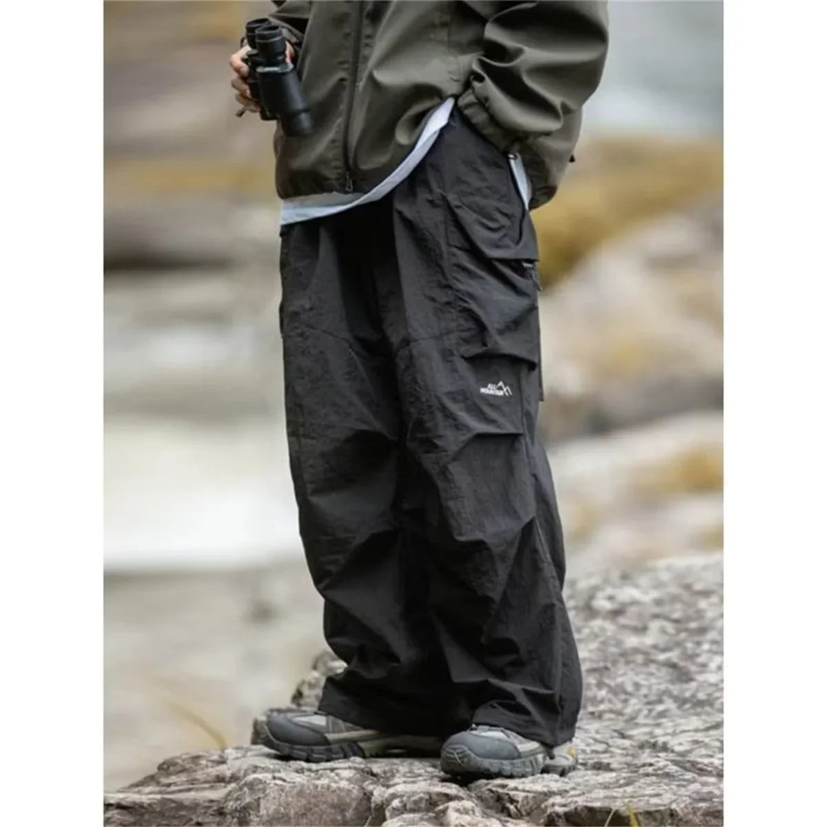 Men's Waterproof Hip Hop Cargo Pants | Stylish Casual Workwear