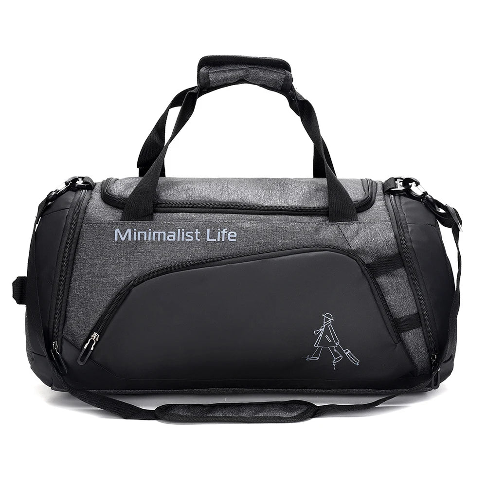 Waterproof Nylon Gym Bag | Perfect for Fitness & Travel