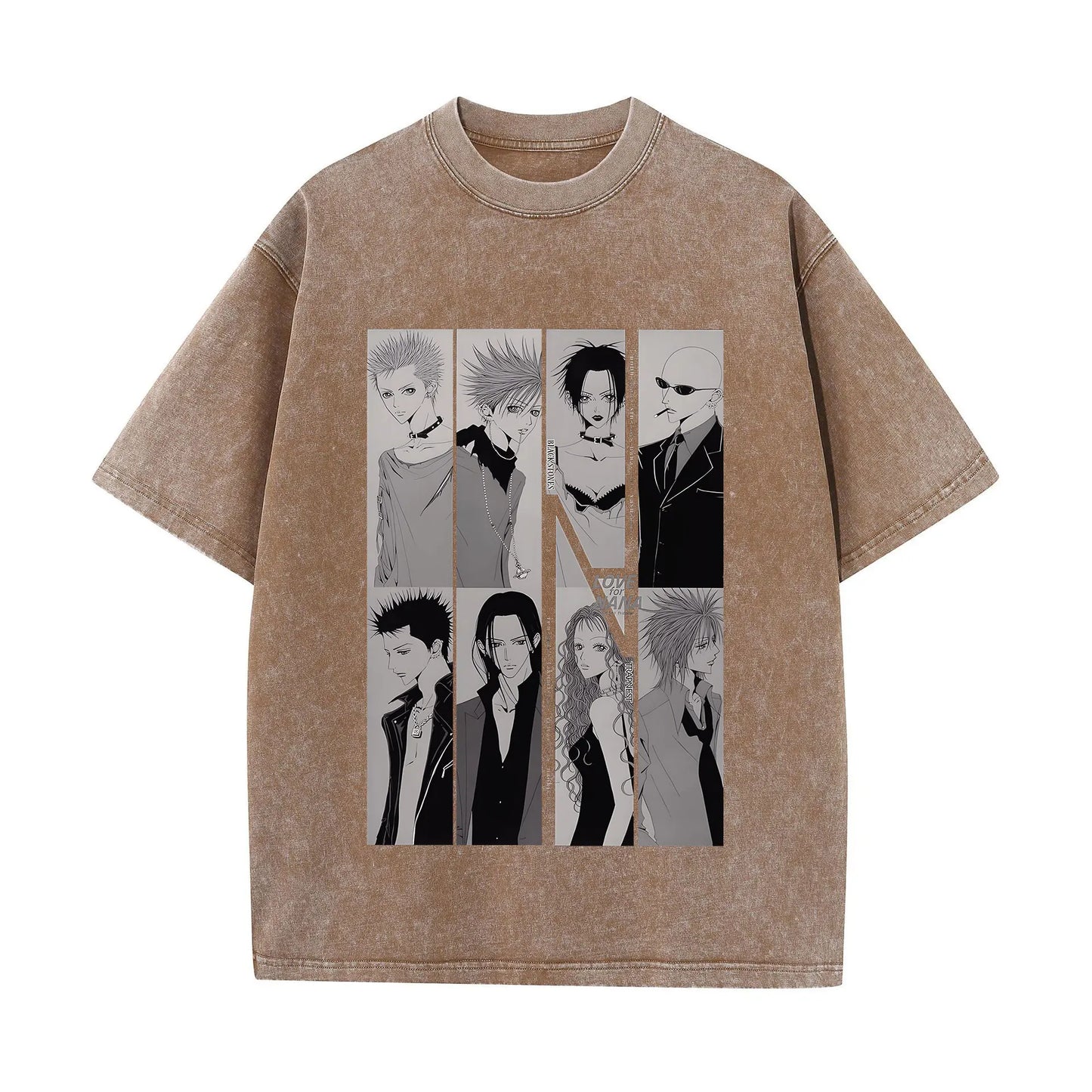 Vintage Anime Graphic T-Shirt | Harajuku Streetwear Summer Style