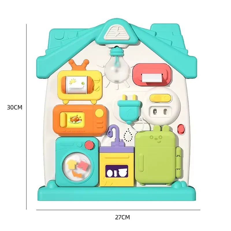 Busy Board - Sensory Simulation Switch Board | Early Learning Toy for Preschoolers