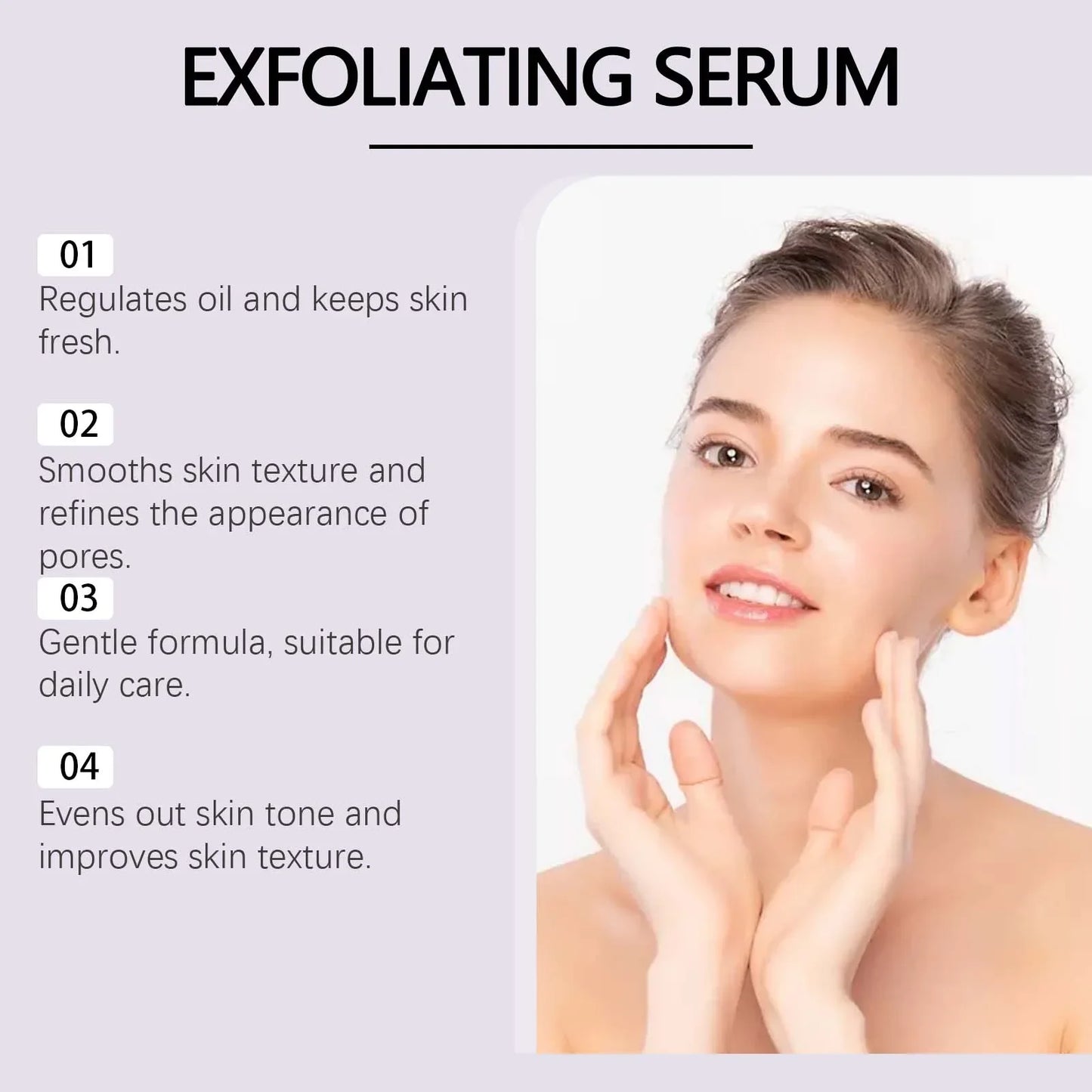 Exfoliating Serum for Clear Skin | Brighten, Reduce Acne & Hydrate