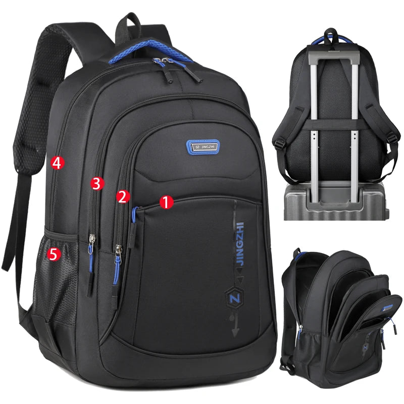 Durable Multi Pocket Leisure Backpack | Stylish Travel Companion