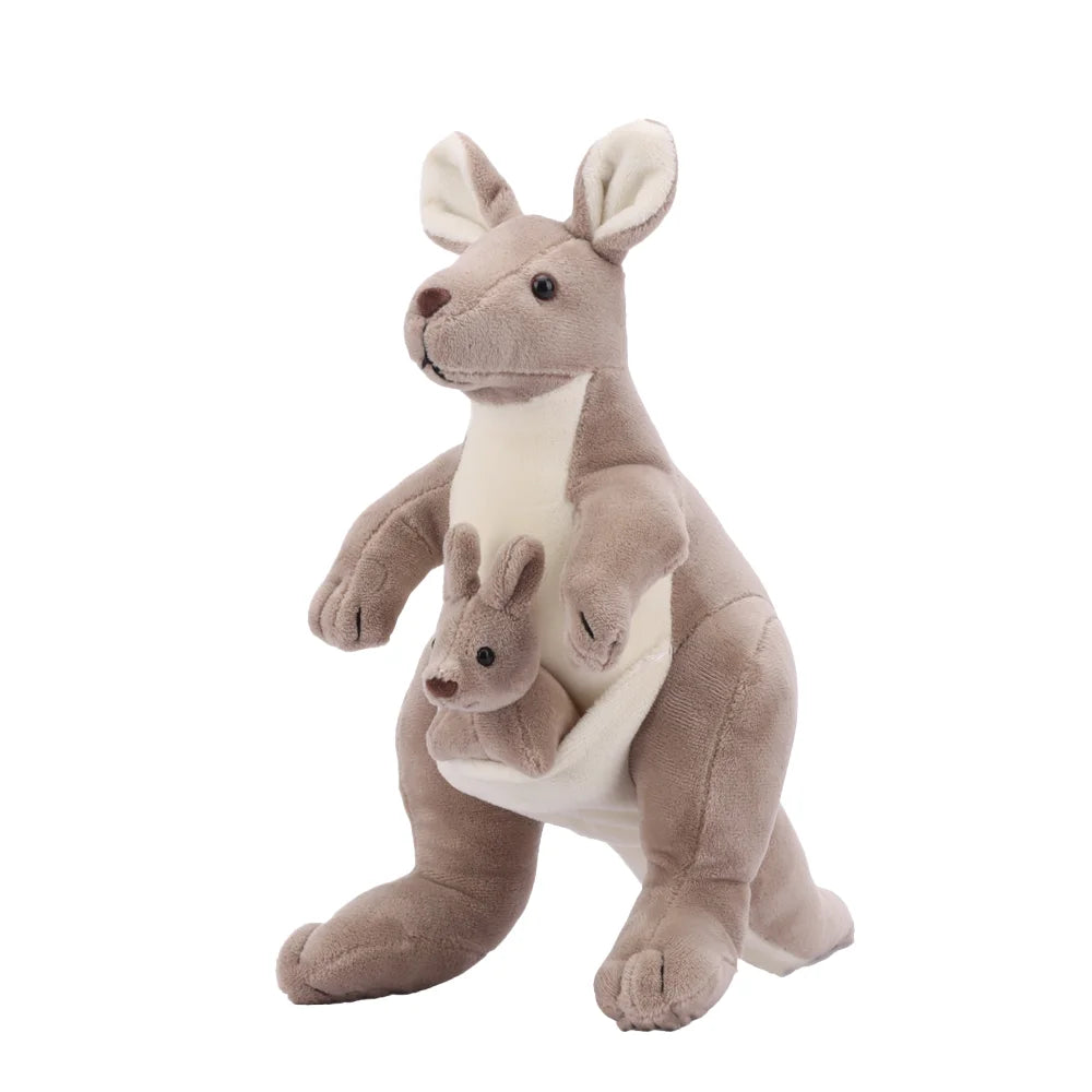 Kangaroo Plush Toy with Baby | Adorable Gifts for Kids