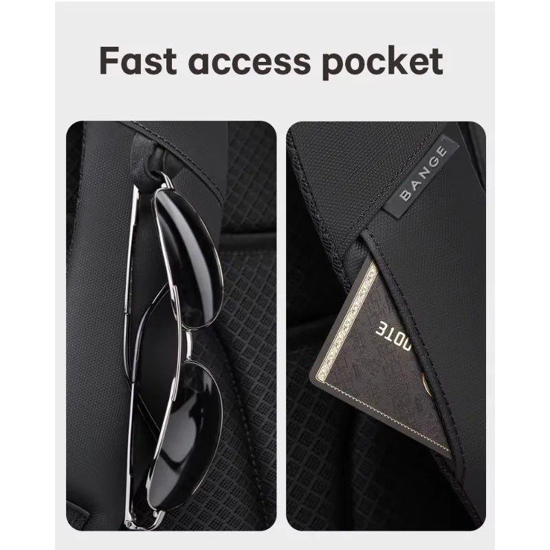 Multifunctional Waterproof Business Backpack | Perfect for Work & School