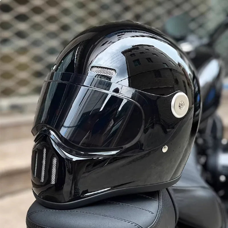 Dual Visor Full Face Motorcycle Helmet | ECE DOT Approved Design