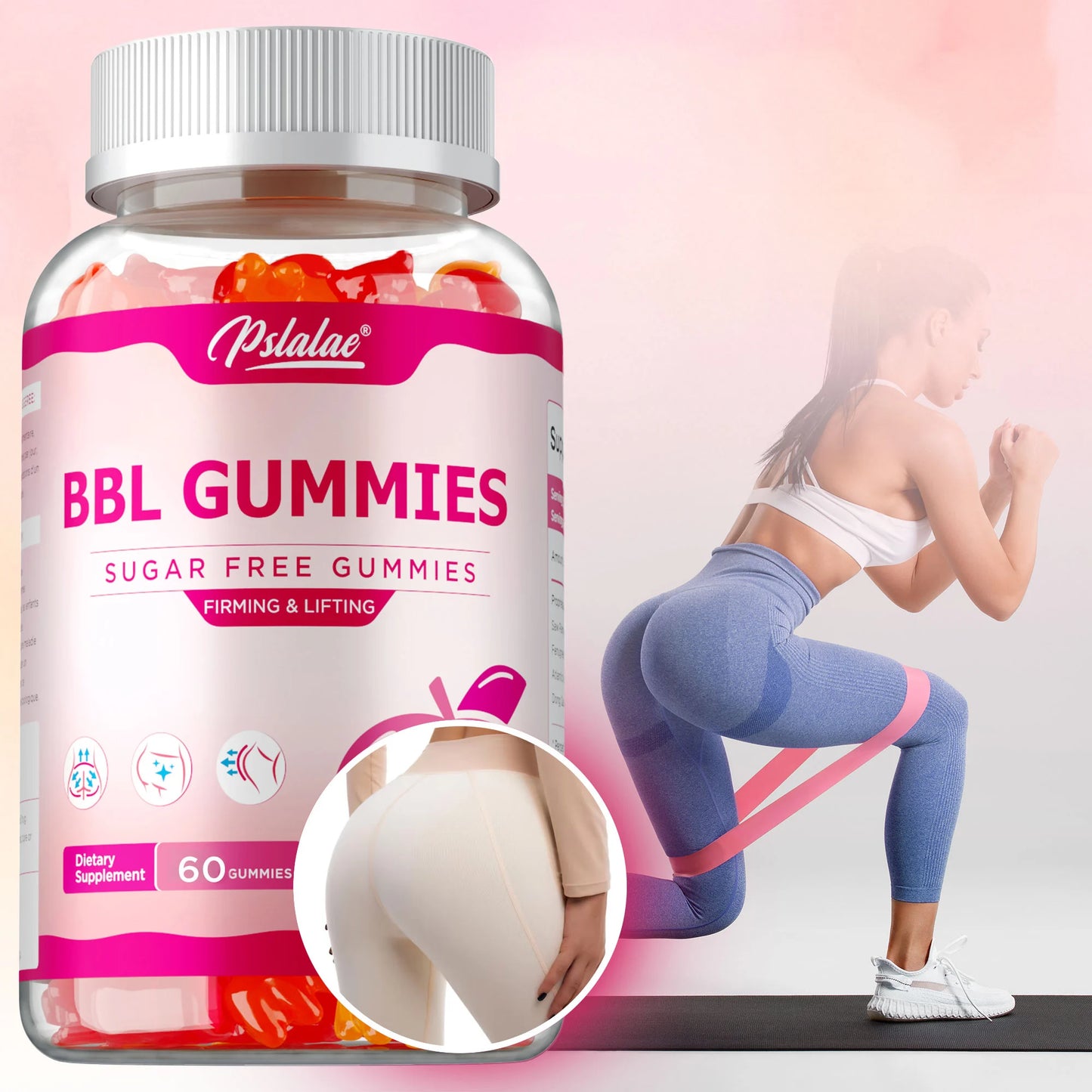 BBL Gummies for Curves | Sculpt Your Butt and Hips Naturally