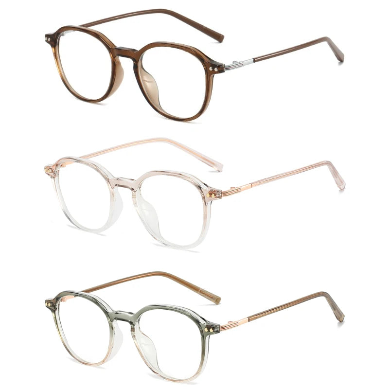 Trendy Anti-Blue Light Reading Glasses - Stylish Large Frames 2026