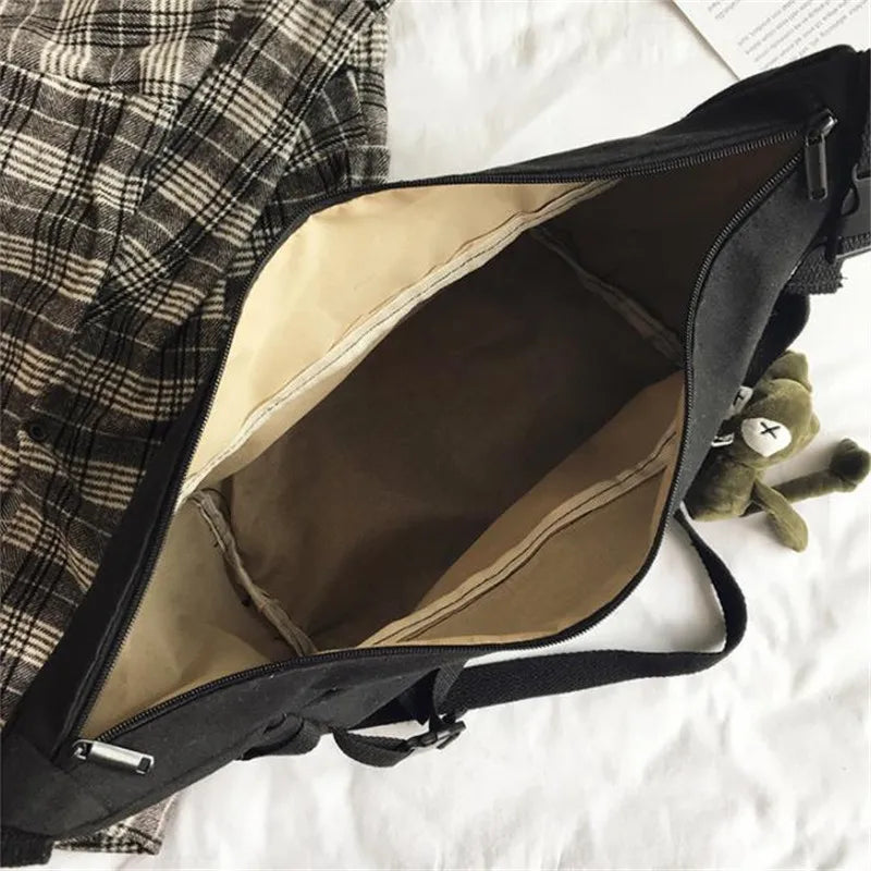 Stylish Canvas Crossbody Bag for Women | Versatile Messenger Purse