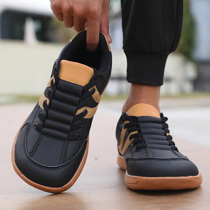 Flat Bottomed Barefoot Shoes | Comfortable Outdoor Ankle Boots
