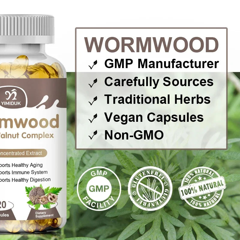 Premium Wormwood Cleanse Supplement for Intestinal Health