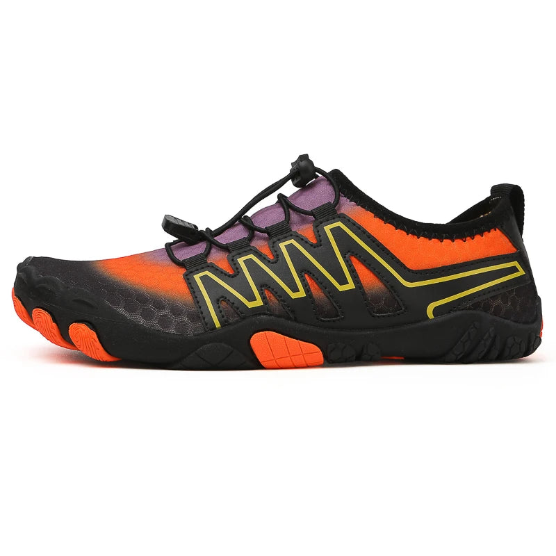 Unisex Swimming Water Shoes Men Barefoot Outdoor Beach Sandals Upstream Aqua Shoes Plus Size Nonslip River Sea Diving Sneakers