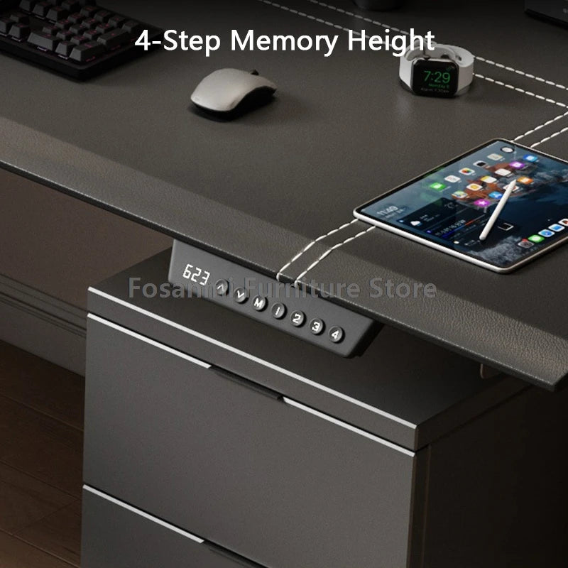 Electric Adjustable Height Desk with LED Display | Ideal for Home or Office