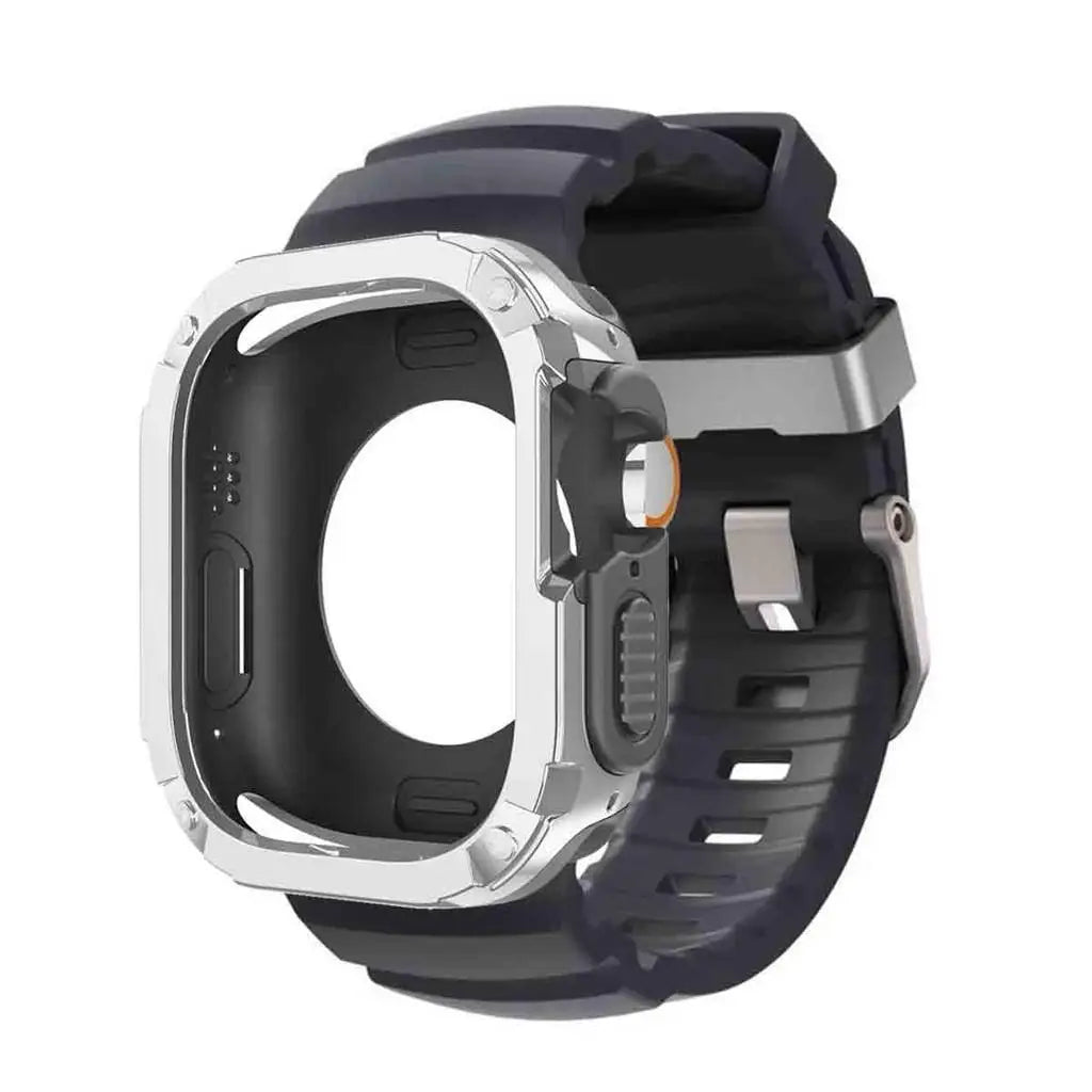 Waterproof Silicone Strap and Case for Smartwatches | Durable & Stylish