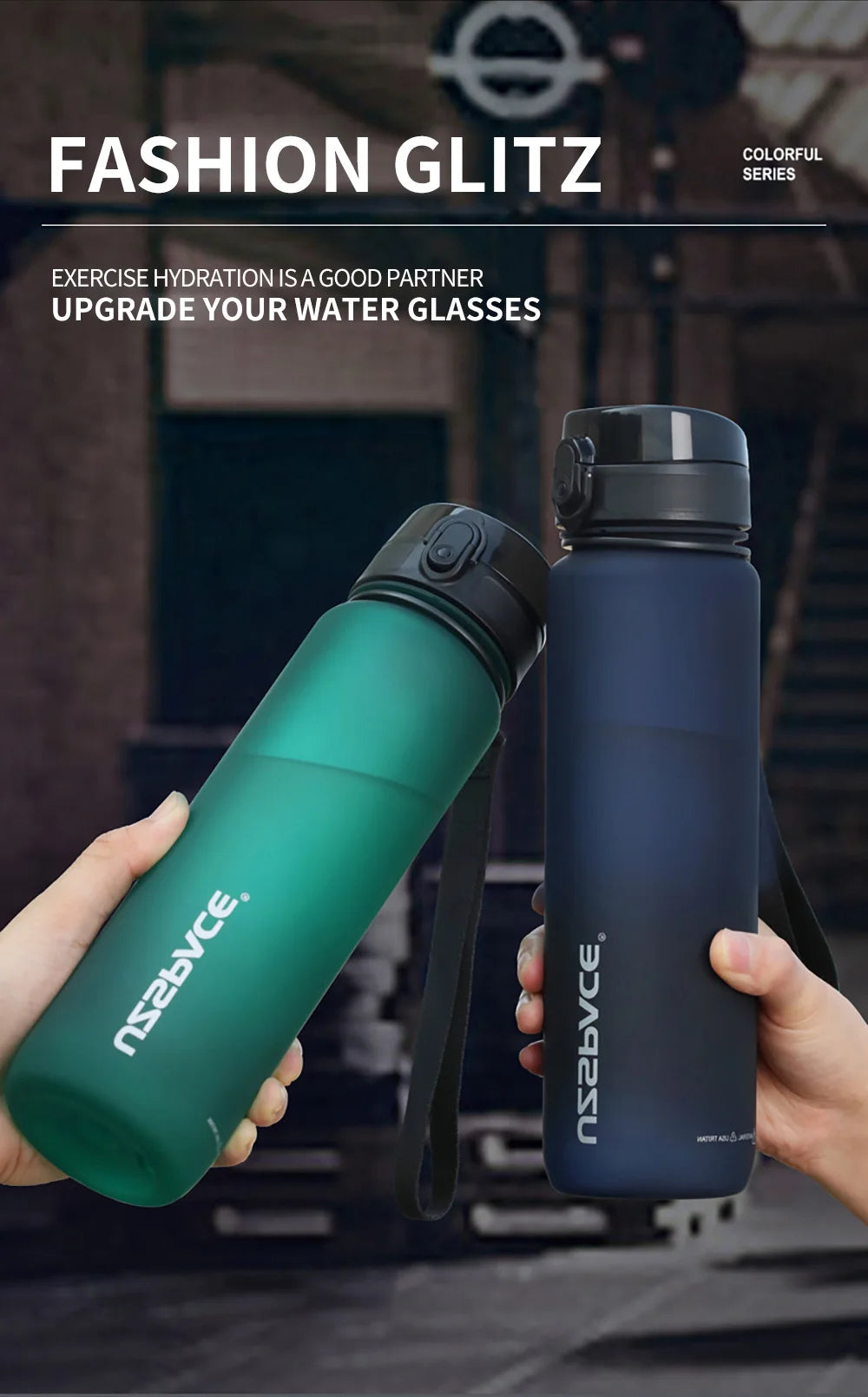 Eco-Friendly BPA-Free Water Bottle | Leak-Proof & Portable