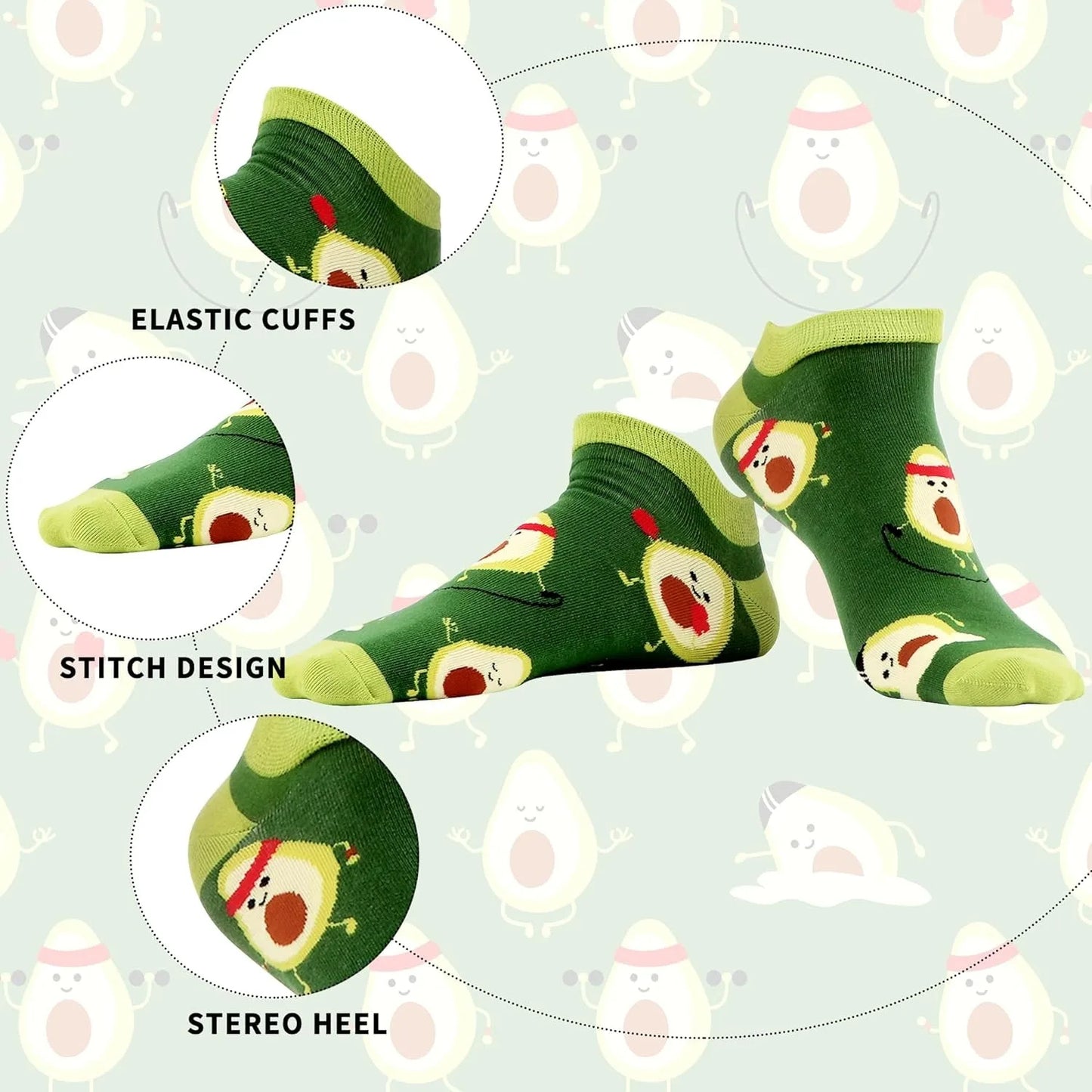 Colorful Casual Ankle Socks for All | Trendy Fun Styles