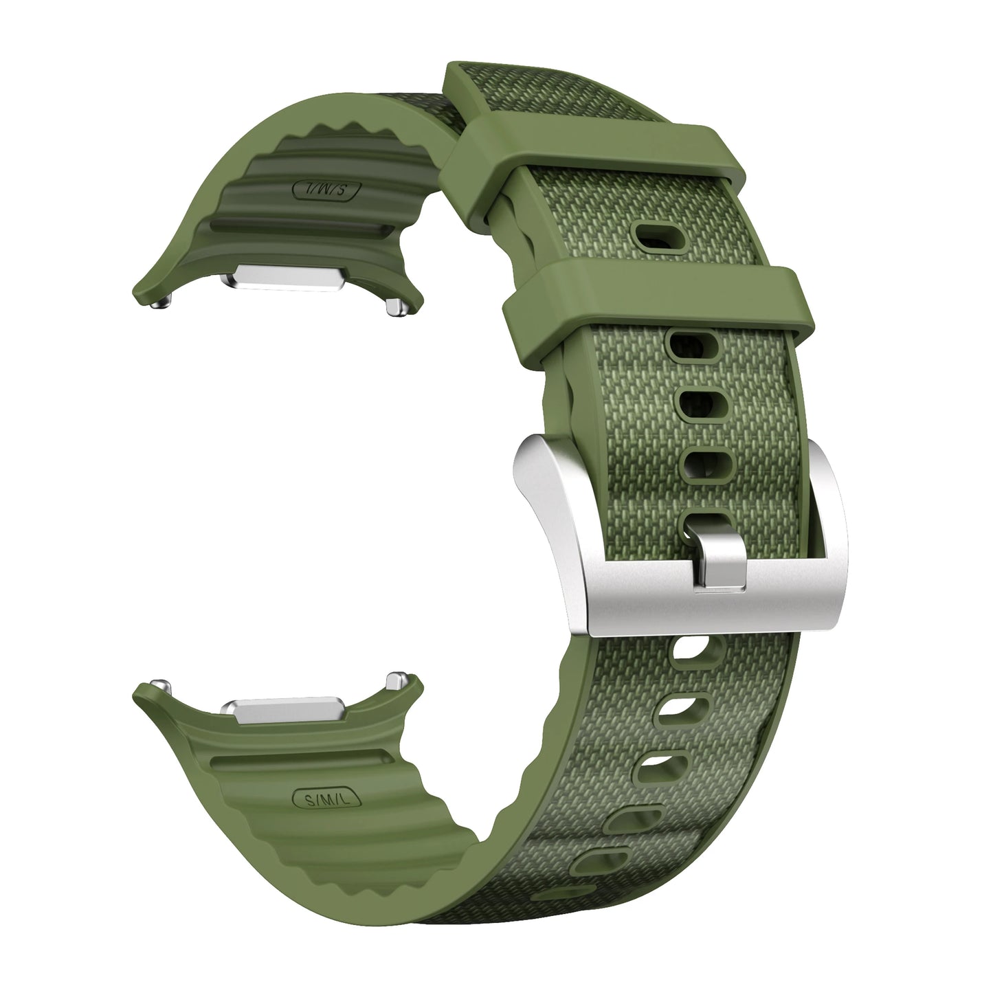 Silicone Nylon Watchband for Galaxy Watch Ultra | Stylish & Durable
