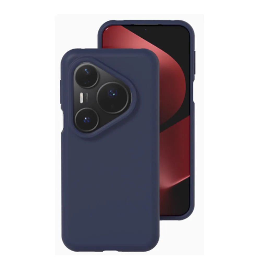 Liquid Silicone Phone Case For Huawei Pura 80 Pro Pura 70 P60 P50 P40 P30 Pro Mate 70 60 50 Luxury Soft Skin Smooth Cover Funda