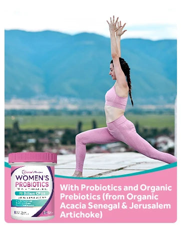 Daily Women's Probiotic Supplement | 60 Caps for Gut Health