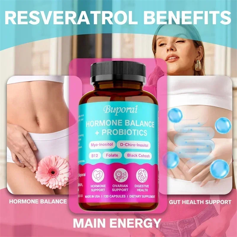 Hormone Balance + Probiotics | Supports Women’s Health & Ovarian Function