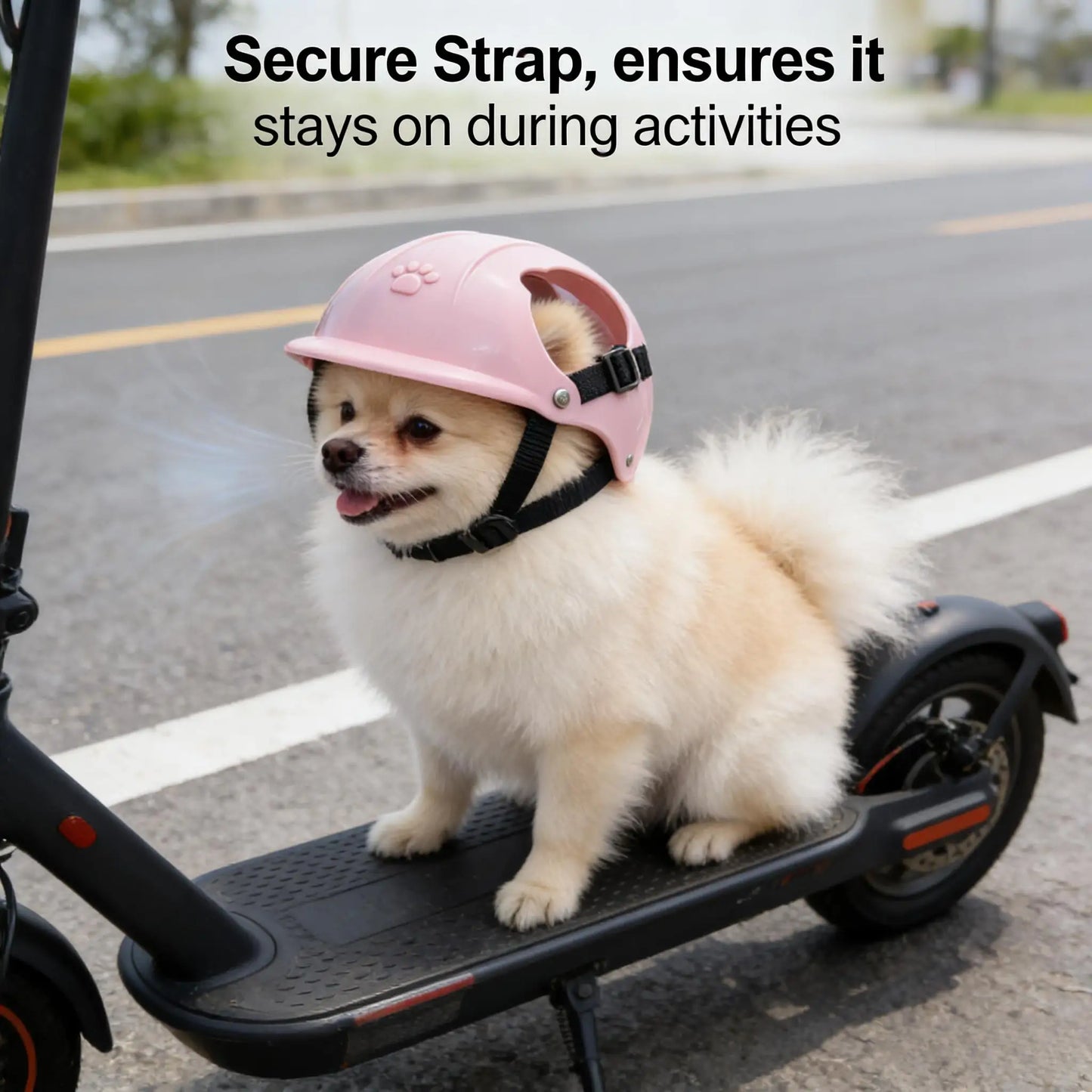 Adorable Pet Helmet for Small Dogs & Cats | Adjustable & Breathable
