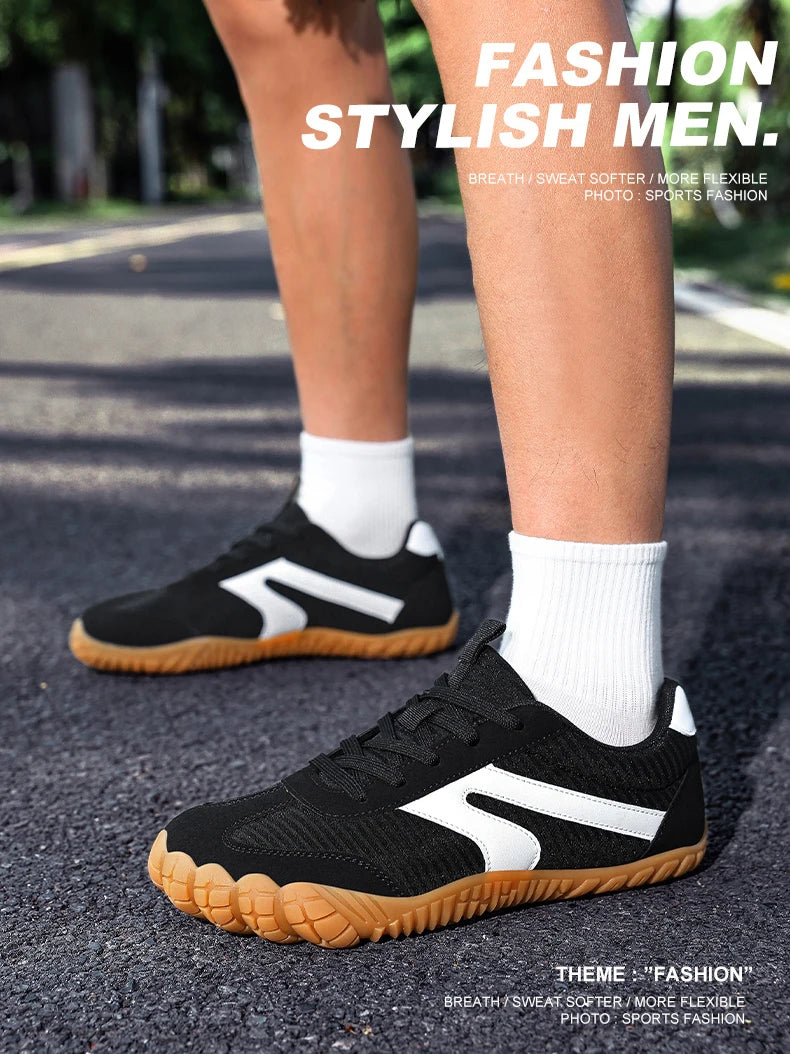 Wide Toe Barefoot Shoes Summer New Mens Womens Zero Drop Minimalist Sneakers Retro Outdoor Non Slip Walking Shoes Casual Sneaker