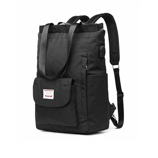 Stylish Waterproof Laptop Backpack for Women | USB Charging