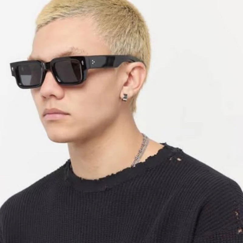 Stylish Rivet Sunglasses | Retro UV400 Eyewear for Everyone